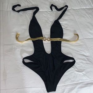 One piece bathing suit